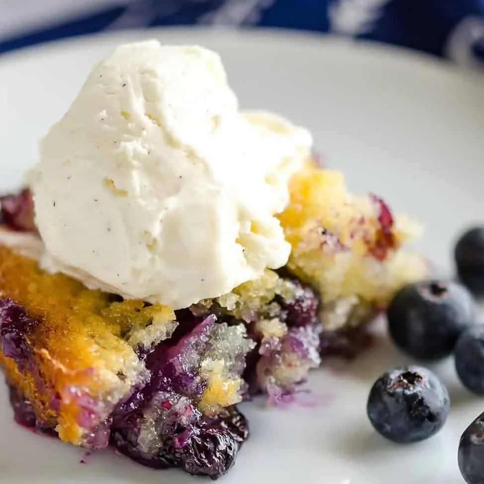 Fresh Blueberry Cobbler