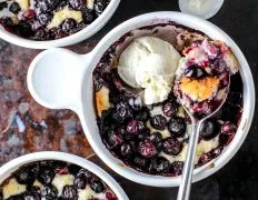 Fresh Blueberry Cobbler