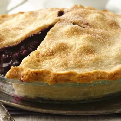 Fresh Blueberry Pie