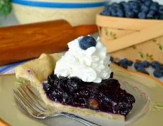 Fresh Blueberry Pie