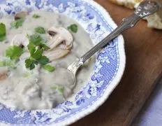 Fresh Cream Of Mushroom Soup