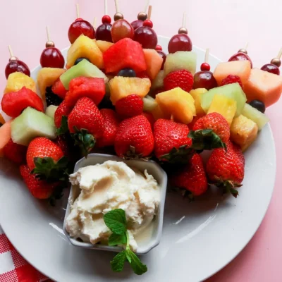 Fresh Fruit Kebabs