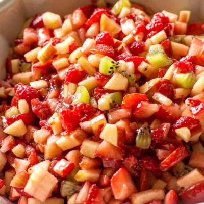 Fresh Fruit Salad Pita