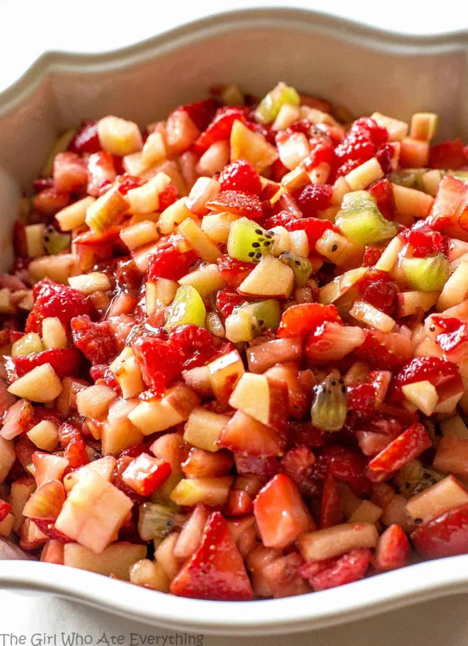 Fresh Fruit Salad Pita