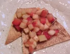 Fresh Fruit Salsa With Cinnamon Sugar Chips