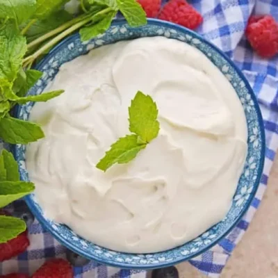 Fresh Fruit With Greek Yogurt Dip/Dressing