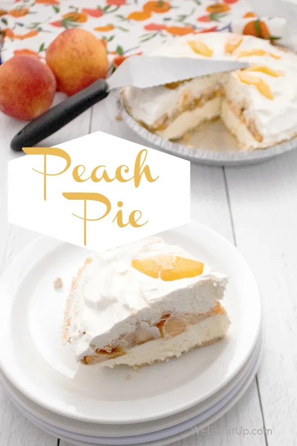 Fresh Peach Brown Sugar Pie