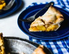 Fresh Peach Brown Sugar Pie