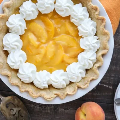 Fresh Peach Pie