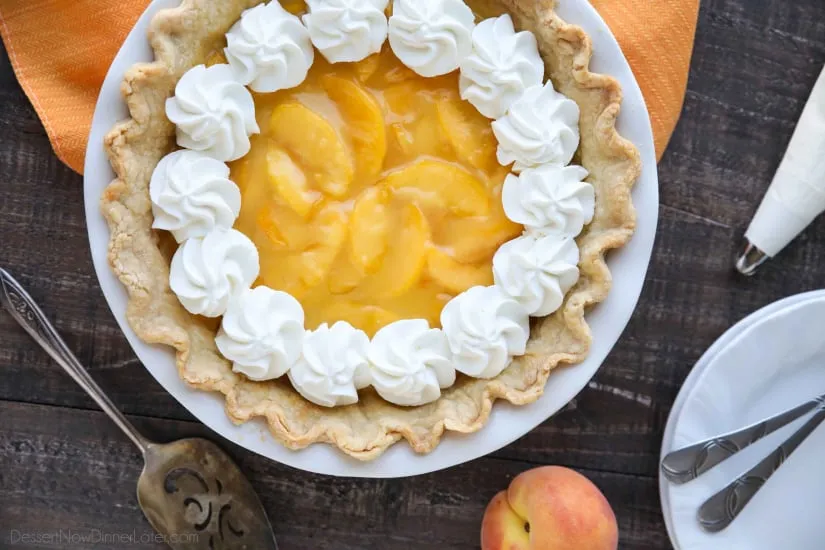 Fresh Peach Pie