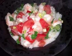 Fresh Prawns In Coconut Milk