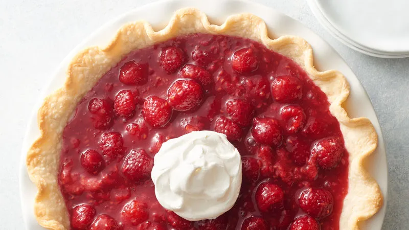 Fresh Raspberry Pie