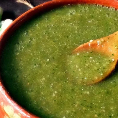 Fresh Serrano Chile Salsa