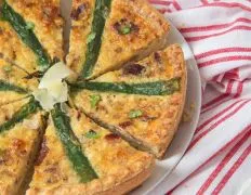 Fresh Spring Asparagus Quiche Recipe - Perfect For Brunch