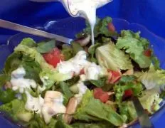 Fresh Spring Salad with Homemade Chive Blossom Vinaigrette