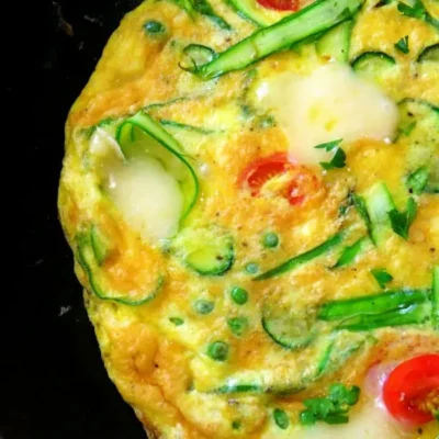 Fresh Spring Vegetable Frittata Recipe