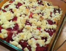 Fresh Strawberry Cobbler