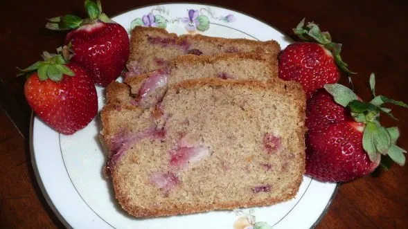 Fresh Strawberry Sweet Bread