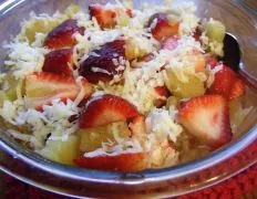 Fresh Strawberry and Coconut Bliss Salad Recipe