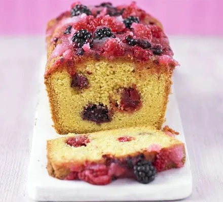 Fresh Summer Berry Delight Cake