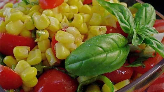 Fresh Tomato And Corn Salad