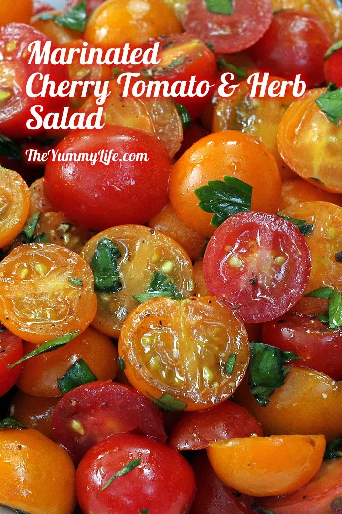 Fresh Tomato and Herb Garden Salad Recipe