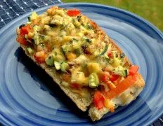 Fresh Veggie French Bread Pizzas