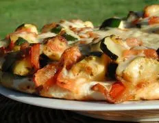 Fresh Zucchini And Tomato Pizza Delight: A Garden-Fresh Recipe