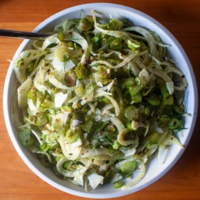 Fresh And Crunchy Fennel Salad Recipe