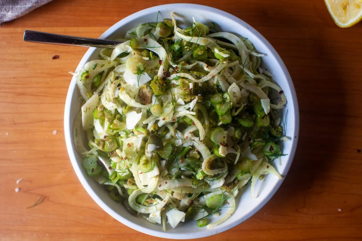 Fresh and Crunchy Fennel Salad Recipe