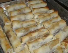 Fresh And Crunchy Homemade Vegetable Spring Rolls Recipe