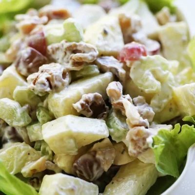 Fresh And Crunchy Waldorf Salad Cups Revamp