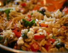 Fresh and Flavorful Lemon Herb Orzo Salad Recipe