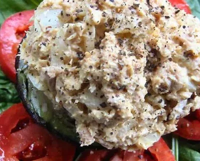 Fresh And Flavorful Tuna Salad With A Citrus Twist