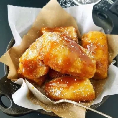 Fried Bananas Bananas Fritas