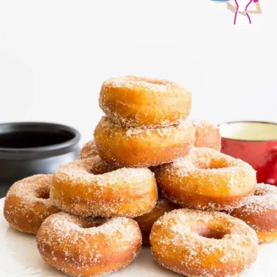 Fried Cinnamon Sugar Doughnuts