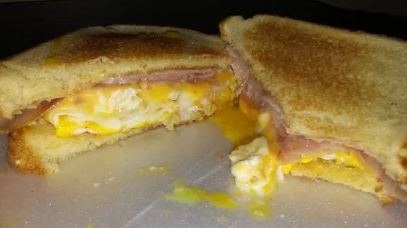 Fried Egg & Cheese Sandwich