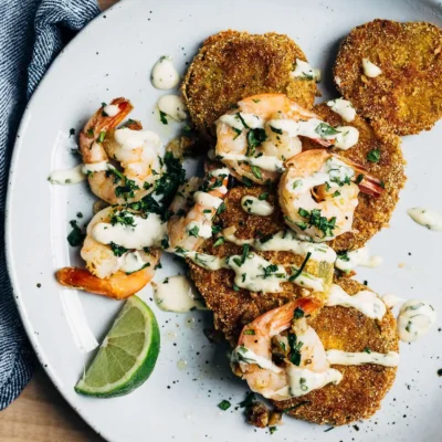 Fried Green Tomato Wedges