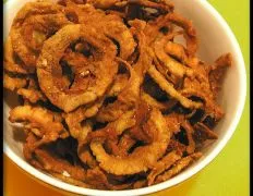 Fried Karela Chips Bitter Gourd