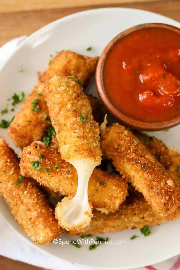 Fried Mozzarella Sticks