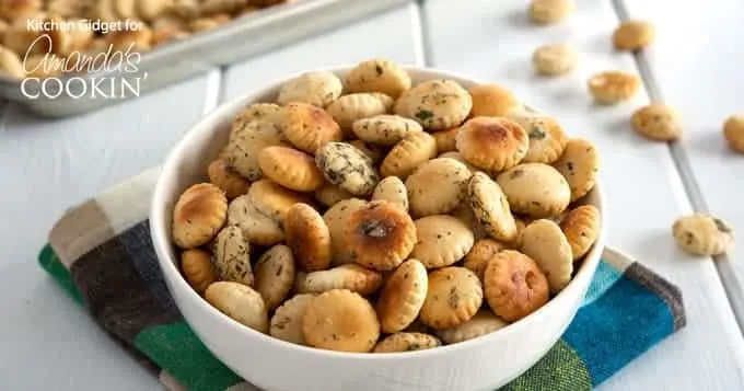 Fried Oyster Crackers