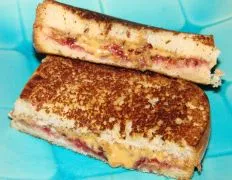 Fried Peanut Butter And Jelly Sandwich