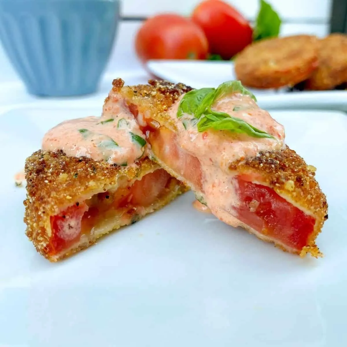 Fried Red Tomatoes