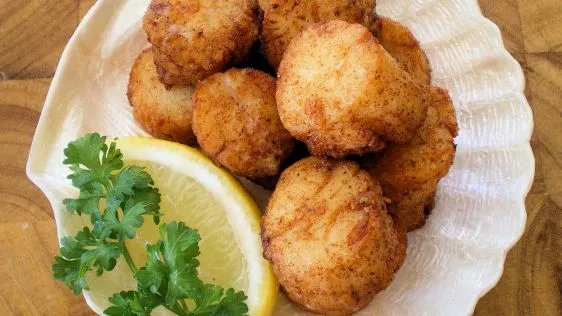 Fried Scallops For Four