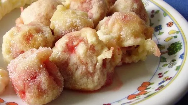 Fried Strawberries With Honey