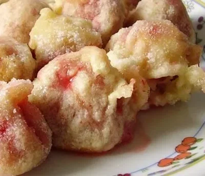 Fried Strawberries With Honey