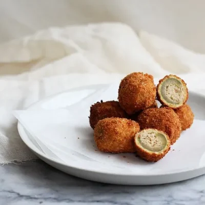 Fried Stuffed Olives