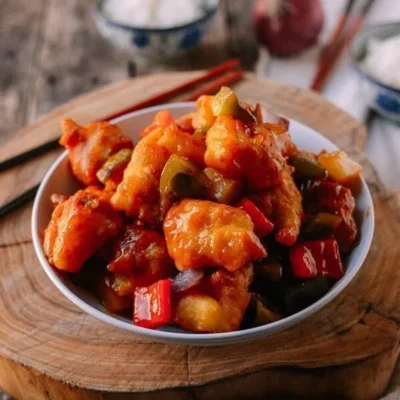 Fried Whole Catfish With Sweet And Sour