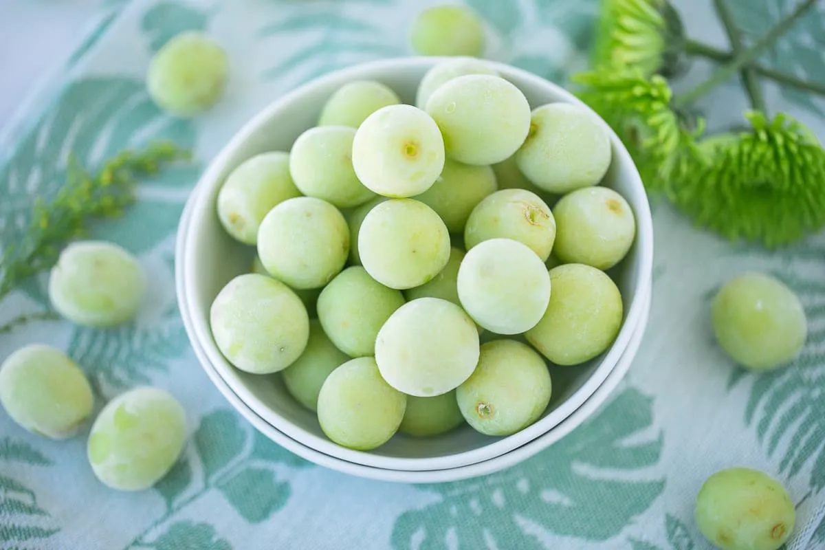 Frozen Green Grapes