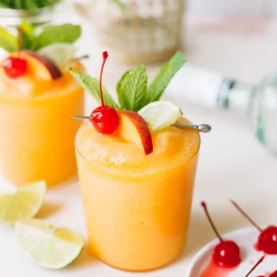 Frozen Peach Daiquiri